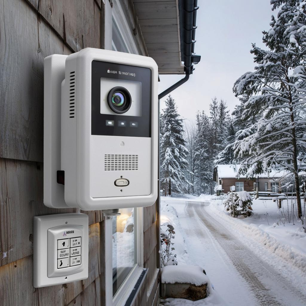 IP домофон для дачи и загородного дома: защита от погоды и вандалов