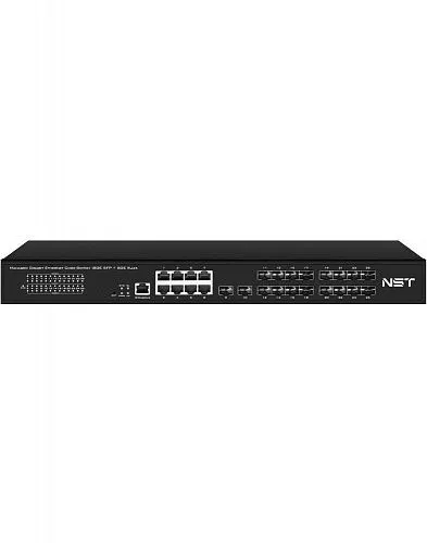 картинка Коммутатор NS-SW-18GX8G-L от магазина Охранных систем и видеонаблюдения