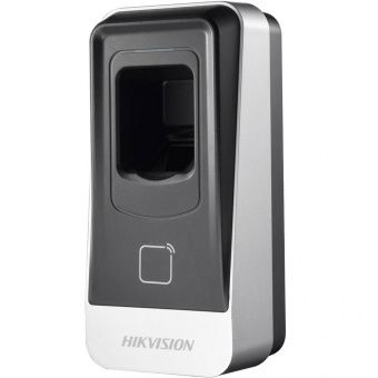 картинка Уличный считыватель отпечатков пальцев Hikvision DS-K1200EF с поддержкой EM-Marine карт от магазина Охранных систем и видеонаблюдения