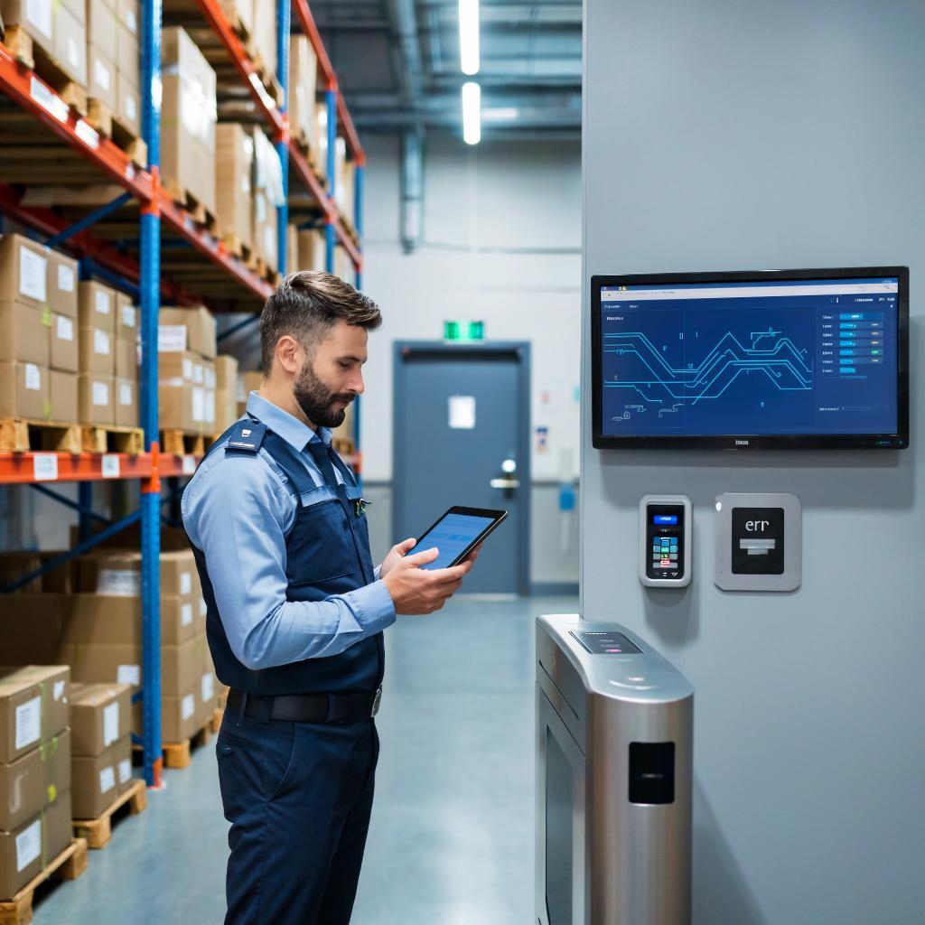 СКУД для склада: интеграция с ERP и учёт доступов