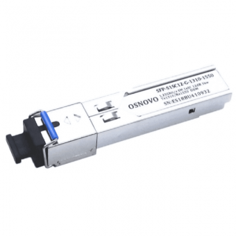 картинка SFP-модуль Osnovo SFP-S1SC12-G-1310-1550 от магазина Охранных систем и видеонаблюдения