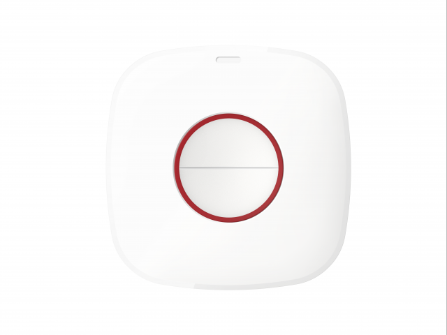 картинка AX PRO Button2 DS-PDEB2-EG2-WE Тревожная кнопка (2 кнопки) от магазина Охранных систем и видеонаблюдения
