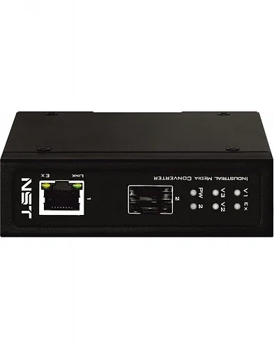 картинка NS-MC-1G1GX/I Промышленный компактный медиаконвертер Gigabit Ethernet. от магазина Охранных систем и видеонаблюдения