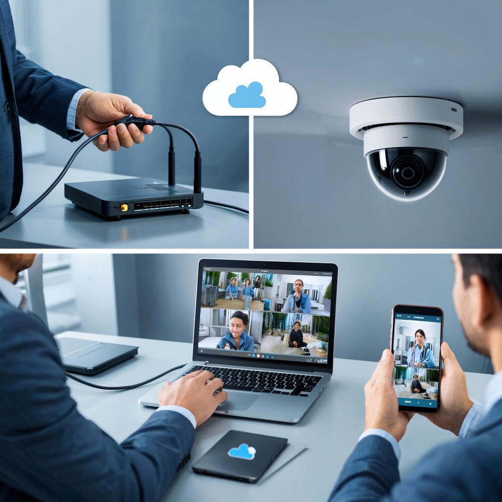 Как настроить удаленный доступ к видеонаблюдению через интернет: пошагово