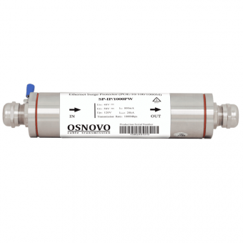 картинка Устройство грозозащиты Osnovo SP-IP/1000PW от магазина Охранных систем и видеонаблюдения