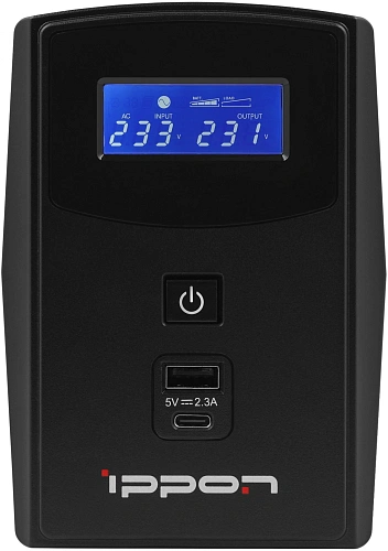 картинка ИБП Ippon Back Power Pro II 850 Euro от магазина Охранных систем и видеонаблюдения