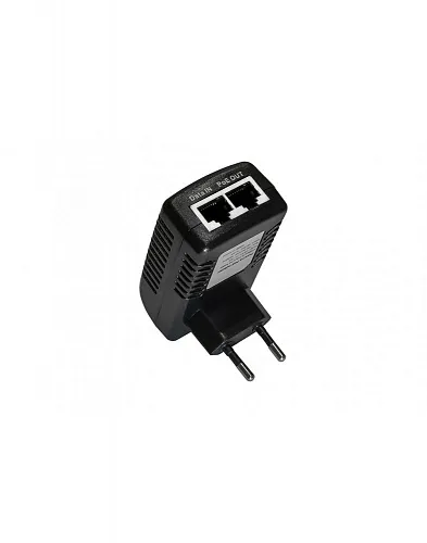 картинка NS-PI-1F-15/A PoE-инжектор Fast Ethernet на 1 порт. Совместим с оборудованием PoE IEEE 802.3af. от магазина Охранных систем и видеонаблюдения