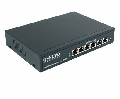 картинка Коммутатор с PoE OSNOVO SW-20600/A(80W) от магазина Охранных систем и видеонаблюдения