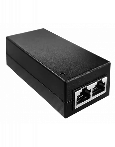 картинка NS-PI-1G-15 PoE-инжектор Gigabit Ethernet на 1 порт. Соответствует стандартам PoE IEEE 802.3af. от магазина Охранных систем и видеонаблюдения