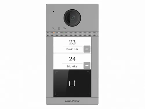 картинка 2Мп IP вызывная панель DS-KV8213-WME1(B)/Flush от магазина Охранных систем и видеонаблюдения