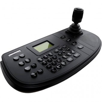 картинка IP-пульт управления Hikvision DS-1200KI с клавиатурой и джойстиком от магазина Охранных систем и видеонаблюдения