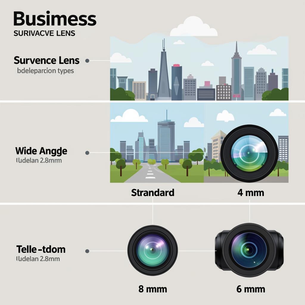 Преимущества объектива 2.8mm в городском наблюдении — инфографика
