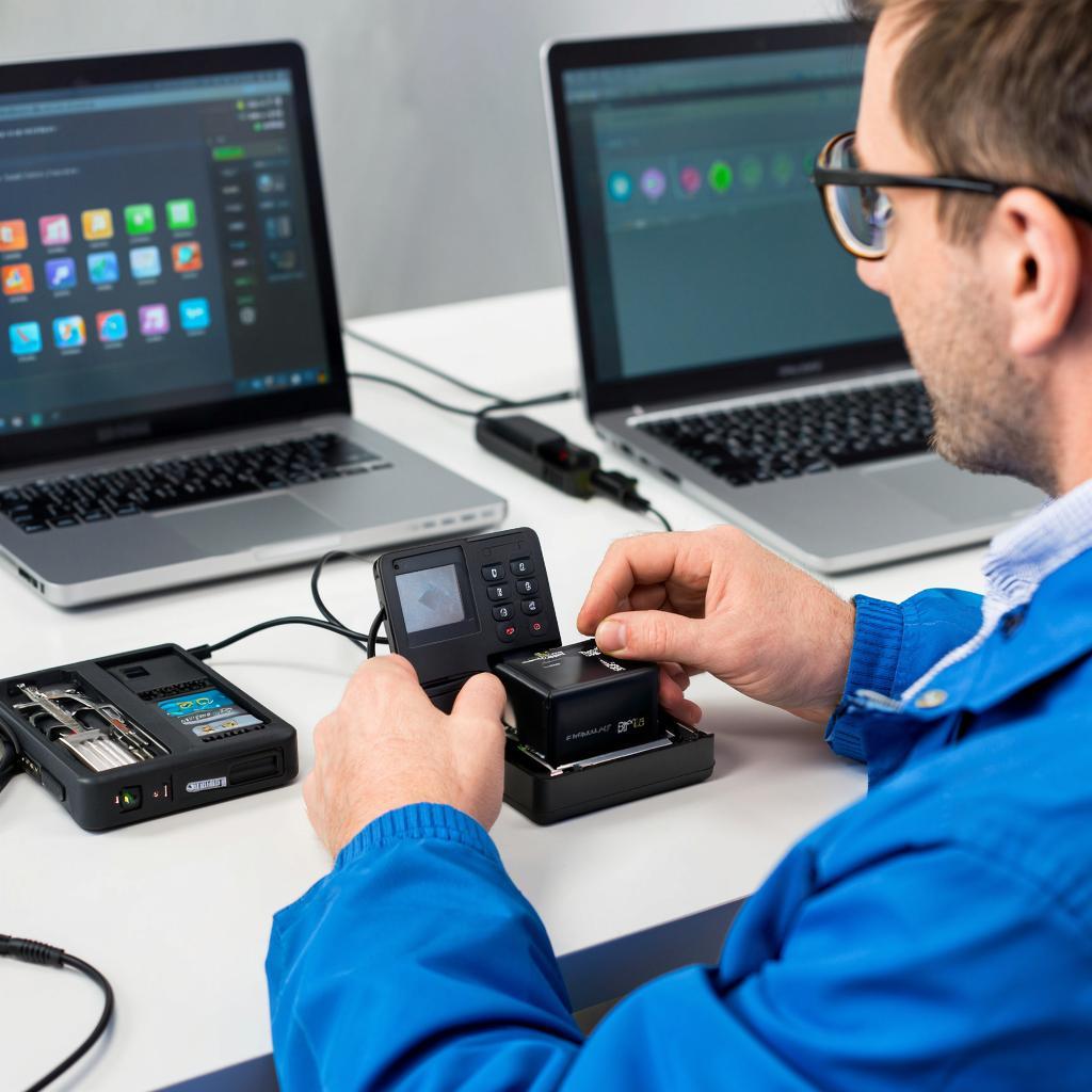 Техническое обслуживание домофонов: замена батарей, обновление ПО и тесты