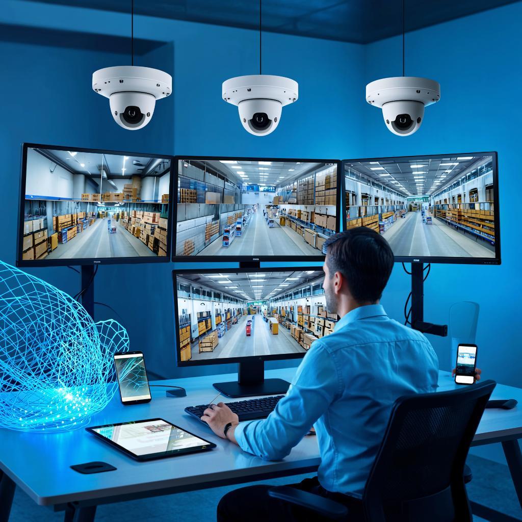 Как организовать удаленное видеонаблюдение для склада и ТЦ