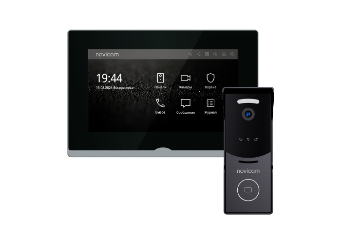 картинка IMPULSE 7 IP WIFI KIT BLACK
комплект из IP-видеодомофона и IP-вызывной панели от магазина Охранных систем и видеонаблюдения