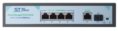 Space Technology представляет PoE коммутатор ST-S417POE