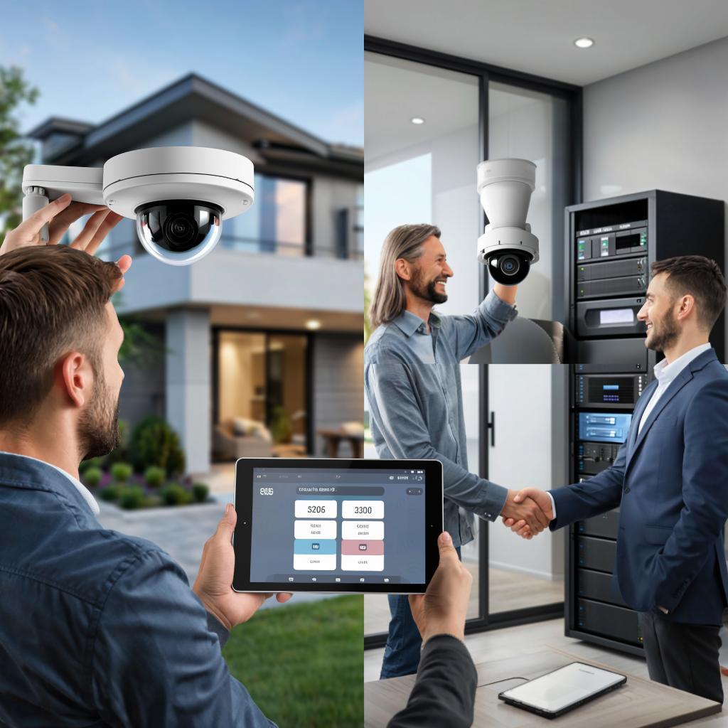 Сколько стоит установка видеонаблюдения: калькулятор цены для частных и бизнес-клиентов