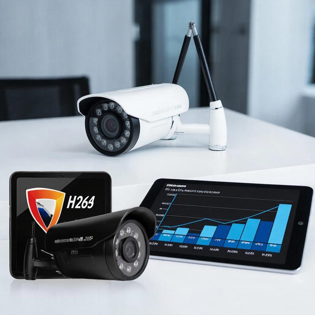 Сравнение форматов сжатия: H.264 vs H.265 в беспроводных камерах