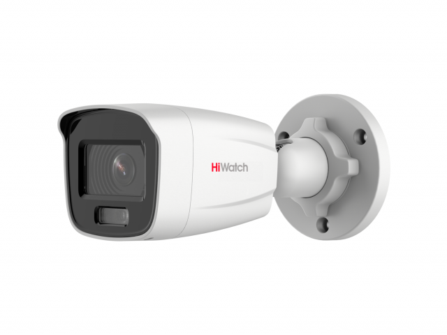 картинка DS-I450L (4 mm) IP-камера 4Мп ColorVu цилиндрическая уличная с объективом 4мм и LED-подсветкой от магазина Охранных систем и видеонаблюдения