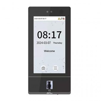 картинка Биометрический терминал ZKTeco SenseFace 7B от магазина Охранных систем и видеонаблюдения