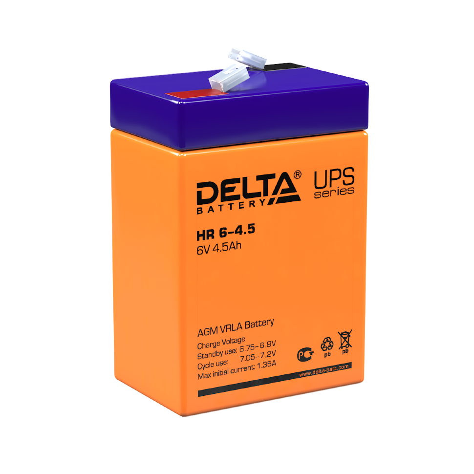картинка DELTA battery HR6-4.5 от магазина Охранных систем и видеонаблюдения