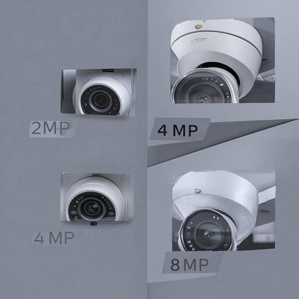 Выбор IP камеры по разрешению: 2MP, 4MP, 8MP — практическое руководство
