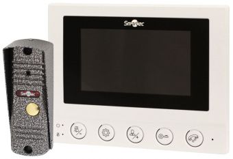 картинка Видеодомофон Smartec ST-MS604S-WT от магазина Охранных систем и видеонаблюдения