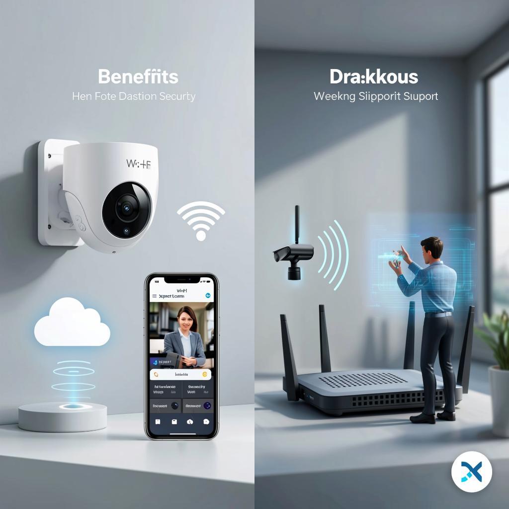 Купить беспроводные Wi‑Fi камеры видеонаблюдения: плюсы и минусы