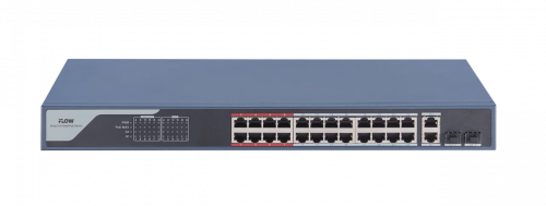 картинка PoE коммутатор 24 порта F-SW-EM426POE-VM от магазина Охранных систем и видеонаблюдения