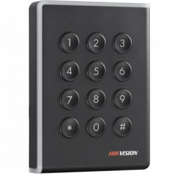 картинка Считыватель Mifare карт Hikvision DS-K1108MK с механической клавиатурой от магазина Охранных систем и видеонаблюдения