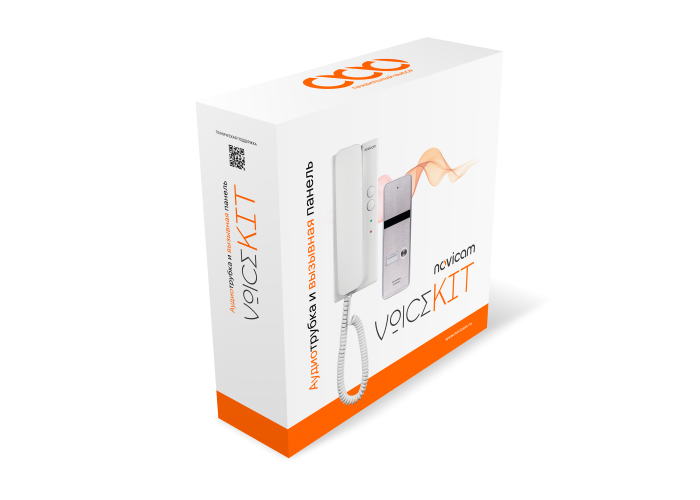 картинка VOICE KIT
комплект из аудиотрубки и вызывной панели от магазина Охранных систем и видеонаблюдения