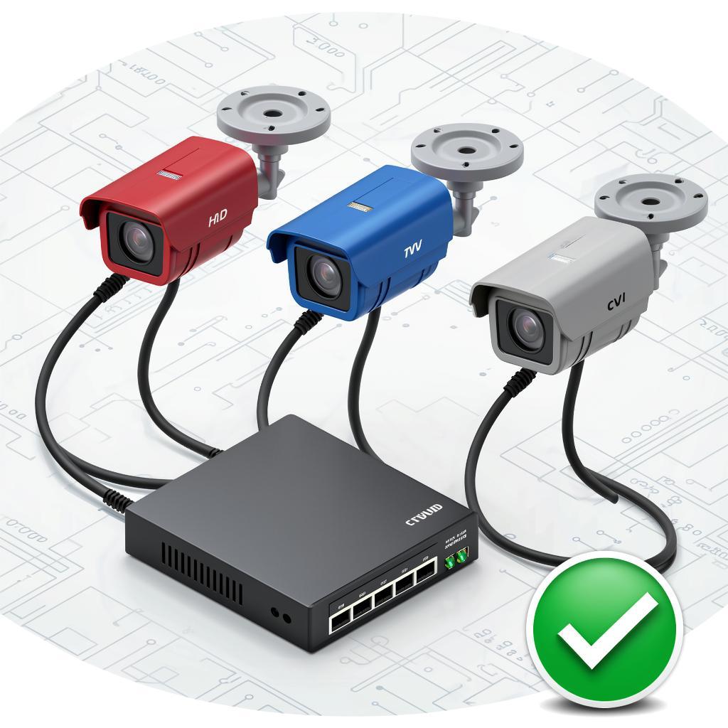 AHD, TVI, CVI: отличия стандартов аналогового видео и что выбрать