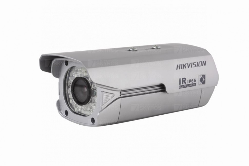 картинка DS-2CC102P-IRA аналоговая видеокамера цветная в кожухе с ИК-подсветкой от магазина Охранных систем и видеонаблюдения