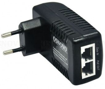 картинка PoE-инжектор Osnovo Midspan-1/151GA от магазина Охранных систем и видеонаблюдения