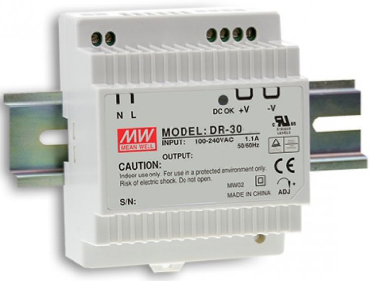 картинка GIGALINK DR-30-24 блоки питания от магазина Охранных систем и видеонаблюдения