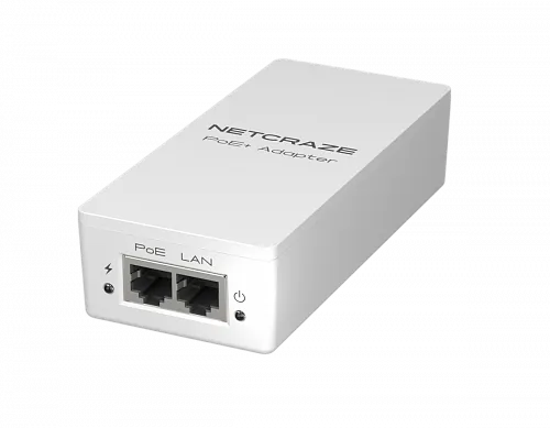 картинка Netcraze PoE+Adapter (NPA-150) от магазина Охранных систем и видеонаблюдения