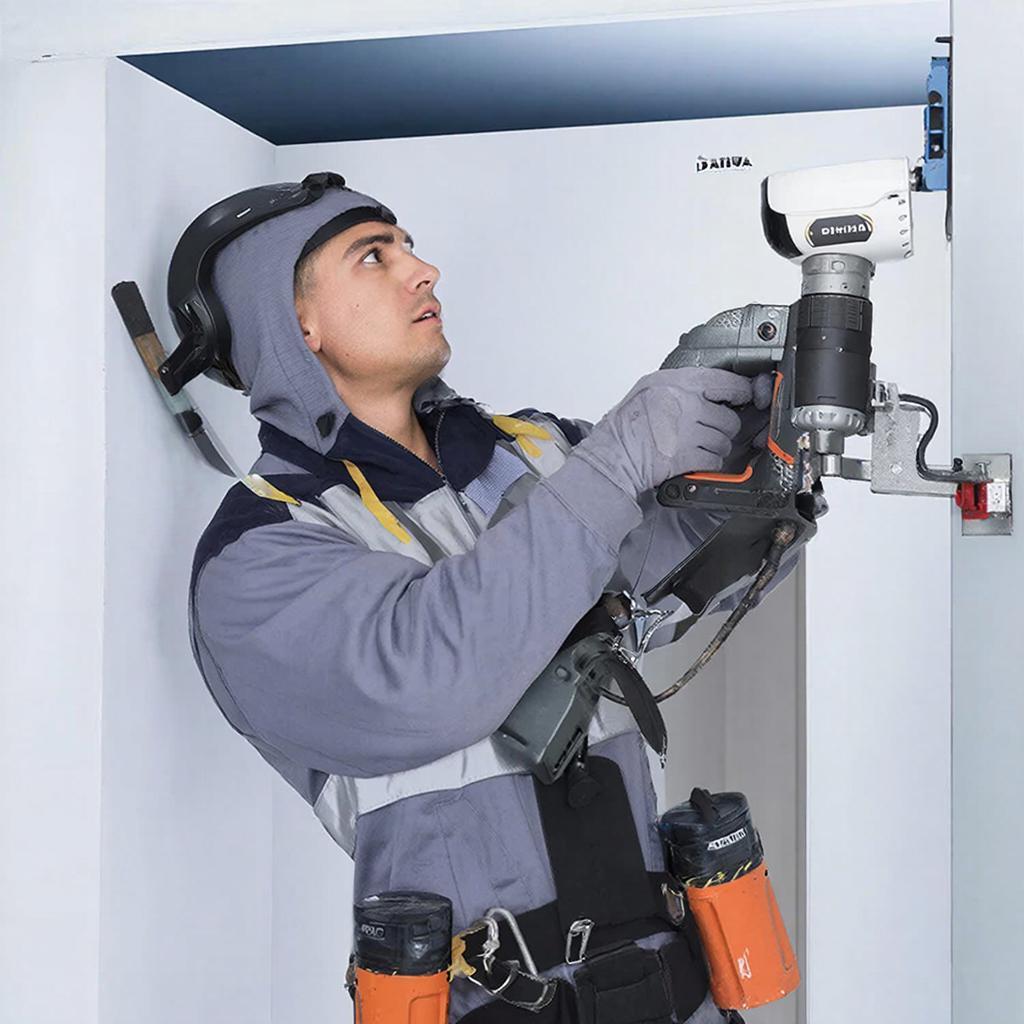 Руководство по установке камер Dahua на высоте и кронштейнах