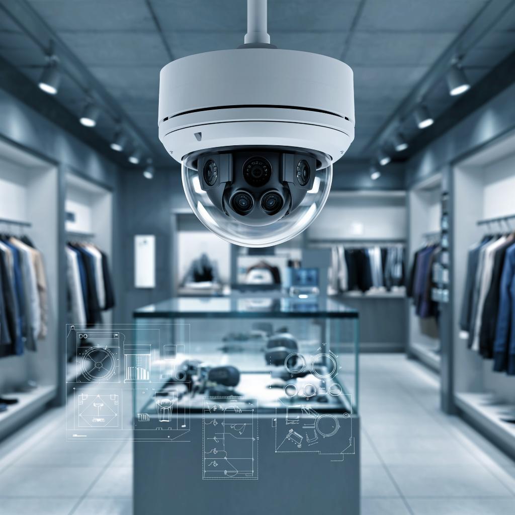 Видеонаблюдение для магазина: схемы установки и подбор оборудования