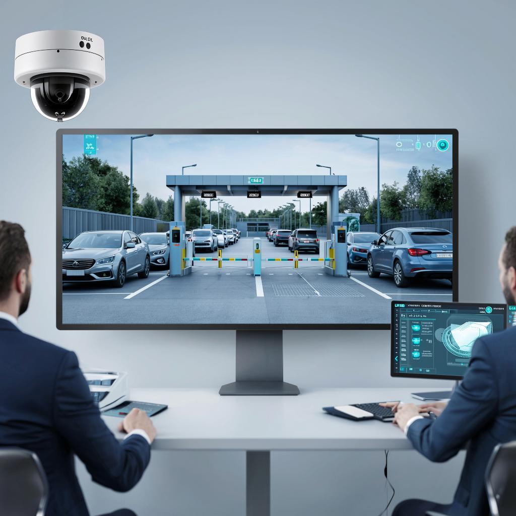 Видеонаблюдение для парковки и ворот: ANPR и PTZ решения