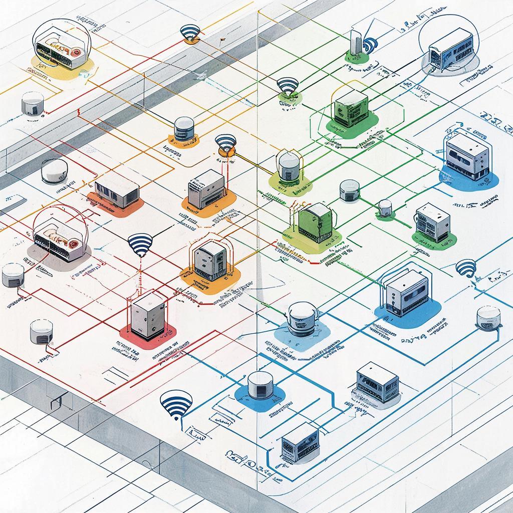 Примеры правильной IP-схемы для торгового центра: зоны, VLAN, доступ