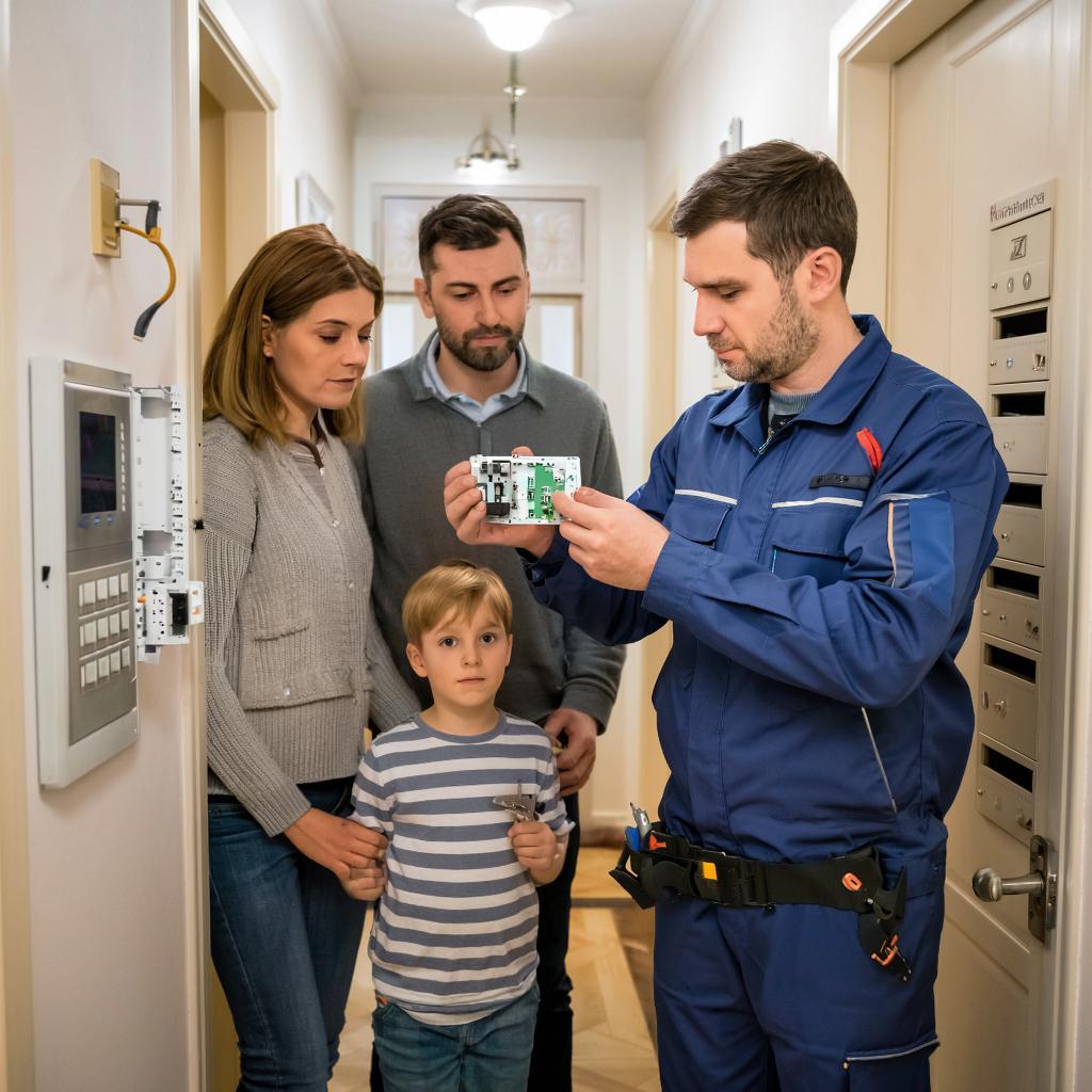 Кейс: ремонт домофона в многоквартирном доме — от заявки до устранения