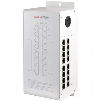 картинка PoE-коммутатор HikVision DS-KAD612 от магазина Охранных систем и видеонаблюдения