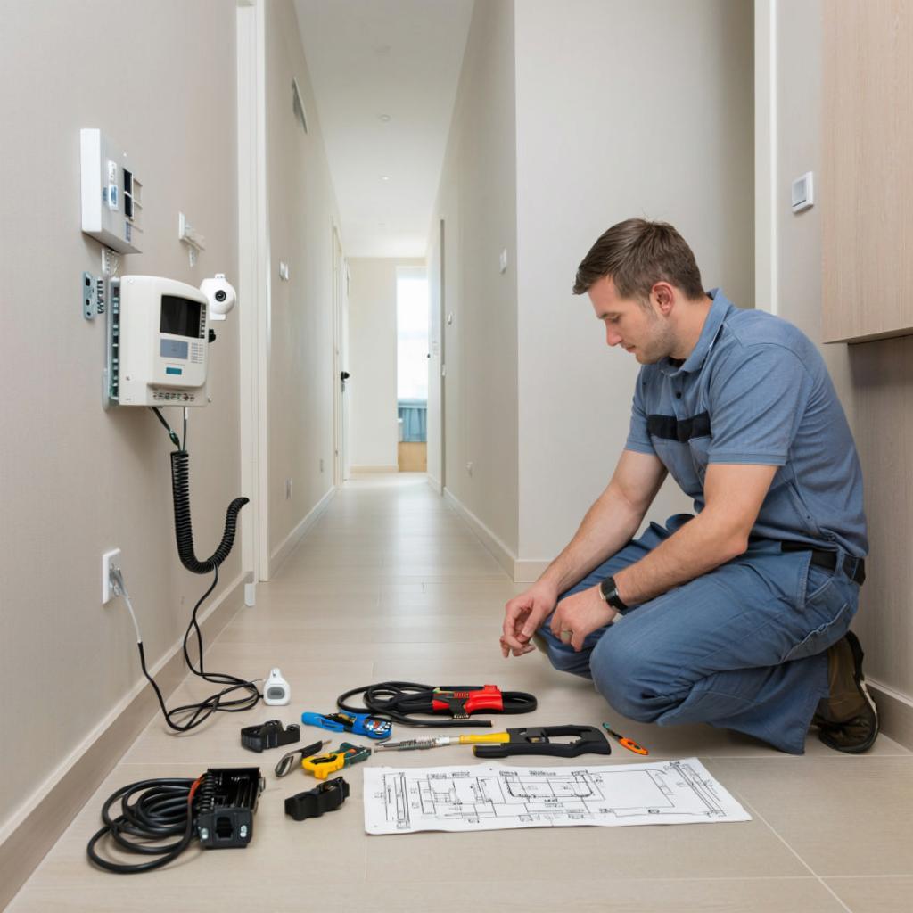 Монтаж видеодомофона в многоквартирном доме: разрешения и нюансы