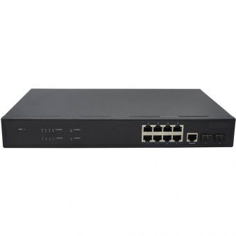 картинка Управляемый 8-портовый (L2+) коммутатор Gigabit Ethernet Osnovo SW-70802/L2 от магазина Охранных систем и видеонаблюдения