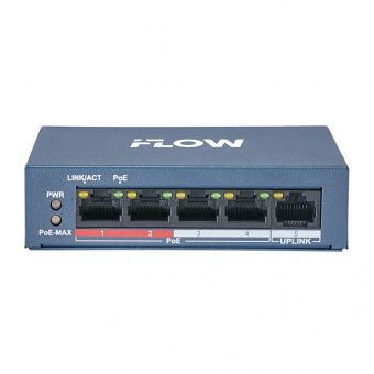 картинка PoE-коммутатор IFlow F-SW-EU205POE-V/L​ от магазина Охранных систем и видеонаблюдения