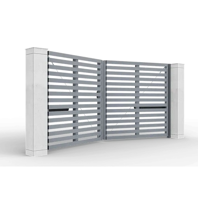 картинка Автоматические распашные ворота Prestige 4 на 2 метра с приводом AM-3000KIT цвета RAL 7024 от магазина Охранных систем и видеонаблюдения