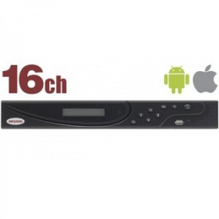 картинка BK1216H2-P8 16-канальный IP-видеорегистратор с PoE от магазина Охранных систем и видеонаблюдения