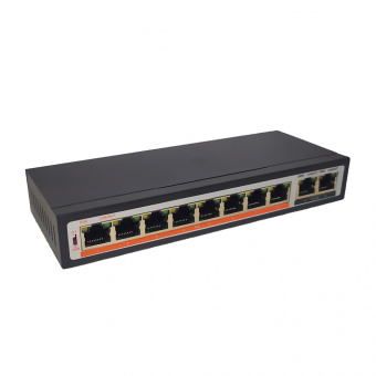 картинка PoE-коммутатор True IP TI-208P от магазина Охранных систем и видеонаблюдения