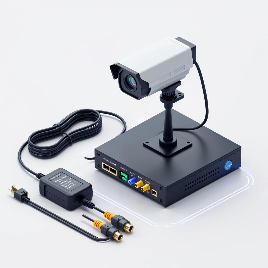 Подключение аналоговой CCTV-камеры к DVR: схема, кабели, питание