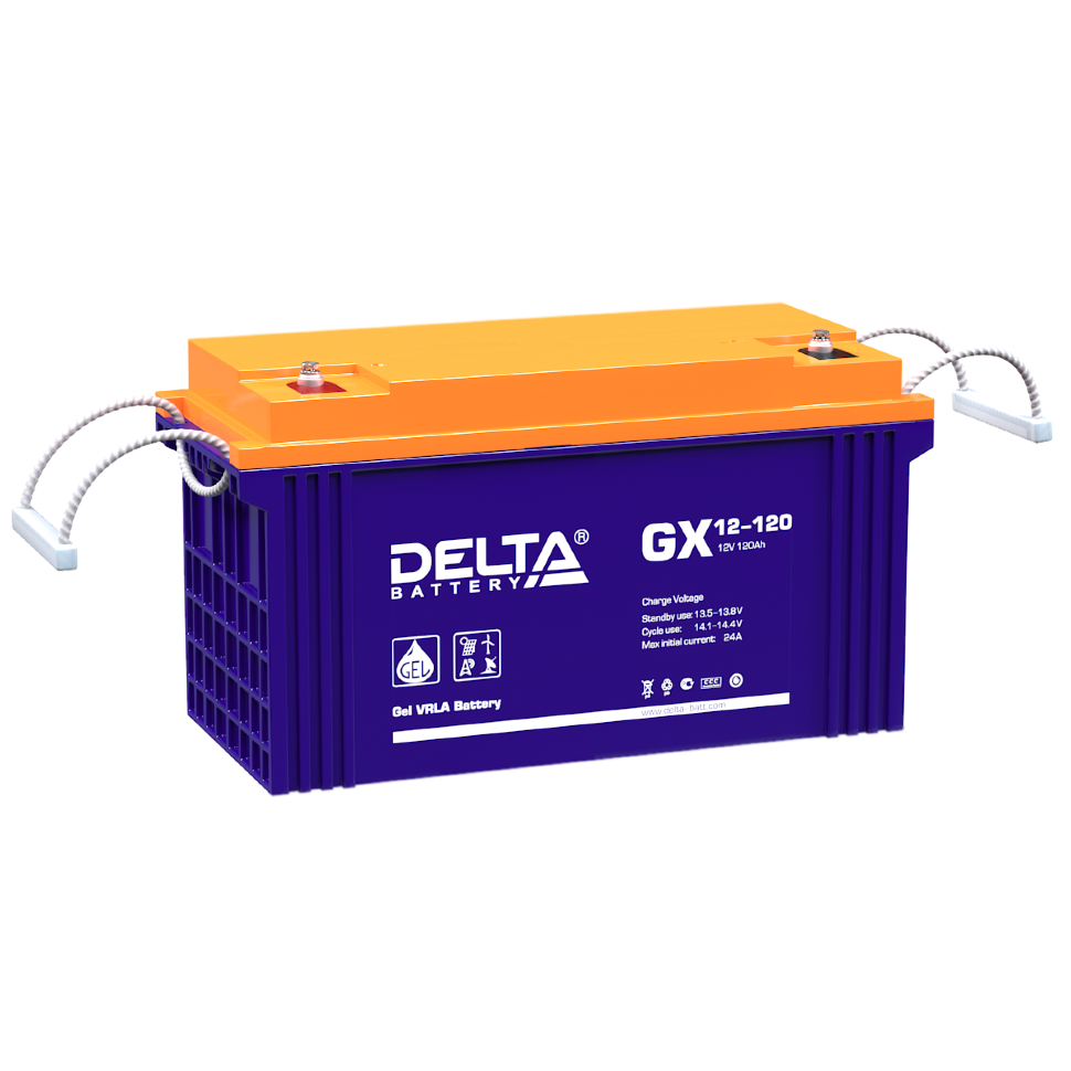картинка DELTA battery GX 12-120 от магазина Охранных систем и видеонаблюдения